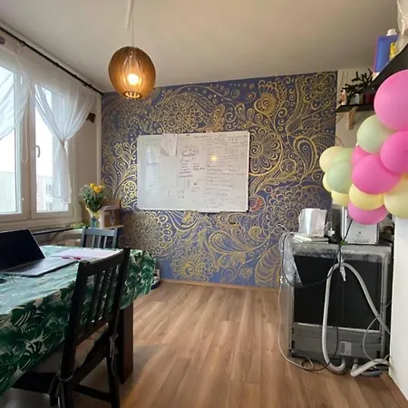 Non-passable Rooms, Stanning View, Last Floor, Close To Metro, Near Center, Balcony Rum i privatbostad *