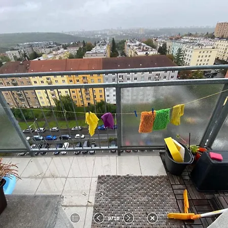 Non-passable Rooms, Stanning View, Last Floor, Close To Metro, Near Center, Balcony Prague